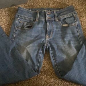 Super stretch crop jeans